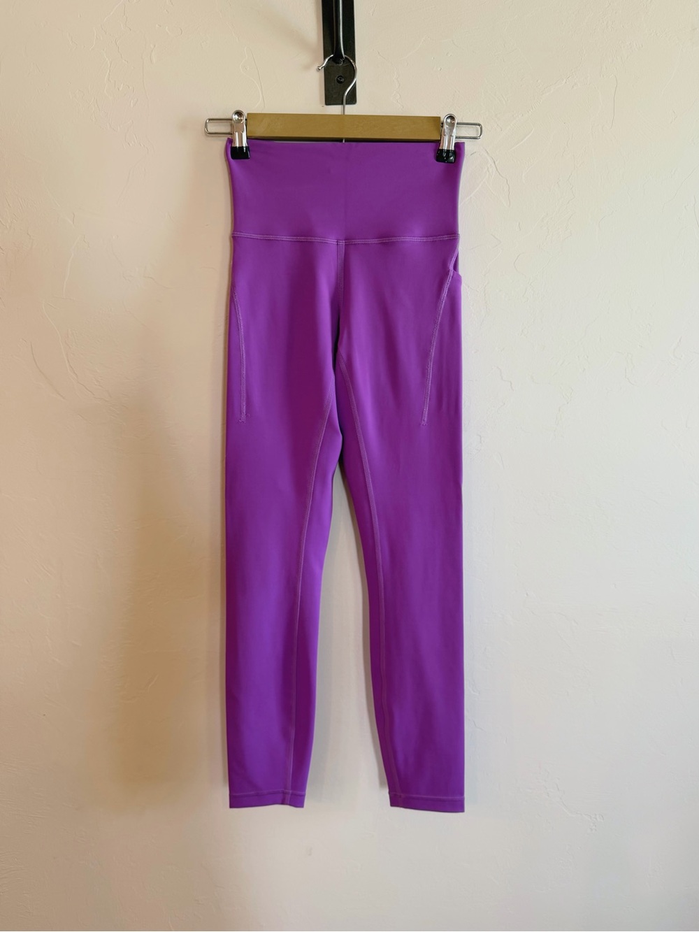 Lululemon Wunder Train HR w/ Pockets 25” *Moonlit Magenta